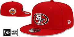 49ers 1996 PRO BOWL SIDE-PATCH SNAPBACK Hat by New Era - 2nd View