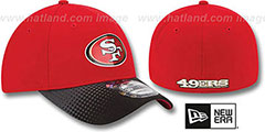 49ers 2015 NFL DRAFT FLEX Hat by New Era - 2nd View