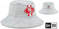 49ers 2021 NFL TRAINING BUCKET Hat by New Era - 2nd View