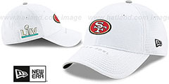 49ers SUPER BOWL LIV Stretch Snapback Hat by New Era - 2nd View