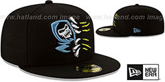 66ers COPA Black Fitted Hat by New Era - 2nd View