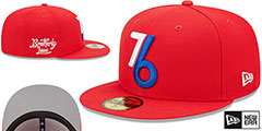 76ers 22-23 ALTERNATE CITY-EDITION Fitted Hat by New Era - 2nd View