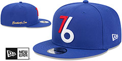 76ers 24-25 ALTERNATE CITY-EDITION SNAPBACK Hat by New Era - 2nd View