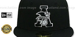 American League MLB UMPIRE Black-White Hat by New Era - 2nd View