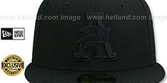 American League MLB UMPIRE BLACKOUT Hat by New Era - 2nd View