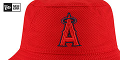 Angels BATTING PRACTICE BUCKET Hat by New Era - 2nd View