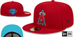 Angels 2023 FATHERS DAY Fitted Hat by New Era - 2nd View