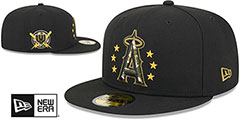 Angels 2024 ARMED FORCES STARS N STRIPES Hat by New Era - 2nd View