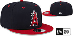 Angels 2024 BATTING PRACTICE 950 SNAPBACK Hat by New Era - 2nd View