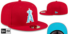 Angels 2024 FATHERS DAY Fitted Hat by New Era - 2nd View