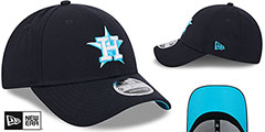 Astros 2024 FATHERS DAY STRETCH-SNAP Hat by New Era - 2nd View