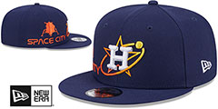 Astros ALTERNATE CITY CONNECT SNAPBACK Hat by New Era - 2nd View