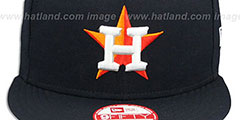 Astros REPLICA HOME SNAPBACK Hat by New Era - 2nd View