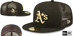 Athletics 2022 MLB ALL-STAR GAME Black Fitted Hat by New Era - 2nd View