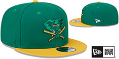 Athletics 2024 BATTING PRACTICE 950 SNAPBACK Hat by New Era - 2nd View