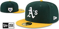 Athletics 2024 JACKIE ROBINSON HOME Hat by New Era - 2nd View