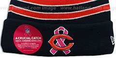 Bears BCA CRUCIAL CATCH Knit Beanie Hat by New Era - 2nd View