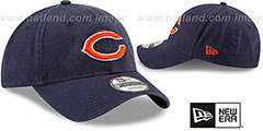 Bears CORE-CLASSIC STRAPBACK Navy Hat by New Era - 2nd View