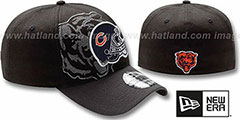 Bears NFL BLACK-CLASSIC FLEX Hat by New Era - 2nd View