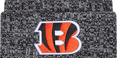 Bengals 2023 SIDELINE Knit Beanie Hat by New Era - 2nd View