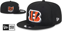 Bengals 2024 NFL DRAFT SNAPBACK Black Hat by New Era - 2nd View