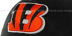 Bengals NFL FRANCHISE Black Hat by 47 Brand - 2nd View