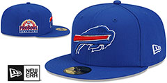 Bills 1988 PRO BOWL SIDE-PATCH Royal Fitted Hat by New Era - 2nd View