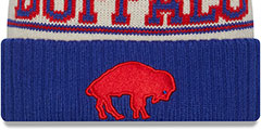 Bills 2023 HISTORIC SIDELINE Knit Beanie Hat by New Era - 2nd View