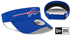 Bills 2023 NFL TRAINING CAMP VISOR Royal by New Era - 2nd View