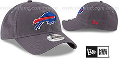 Bills CORE-CLASSIC STRAPBACK Charcoal Hat by New Era - 2nd View