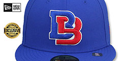 Bills NFL LIGATURE Royal Fitted Hat by New Era - 2nd View