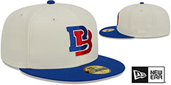 Bills NFL LIGATURE White-Royal Fitted Hat by New Era - 2nd View