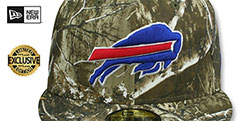 Bills NFL TEAM-BASIC Realtree Camo Fitted Hat by New Era - 2nd View