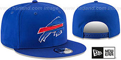 Bills TEAM-BASIC SNAPBACK Royal Hat by New Era - 2nd View