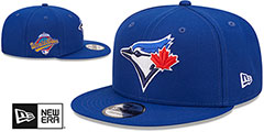 Blue Jays 1993 WS SIDE-PATCH SNAPBACK Hat by New Era - 2nd View