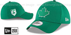 Blue Jays 2018 ST PATRICKS DAY FLEX Hat by New Era - 2nd View