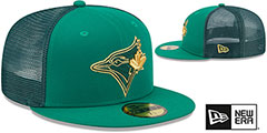 Blue Jays 2023 ST PATRICKS DAY Hat by New Era - 2nd View