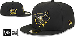 Blue Jays 2024 ARMED FORCES STARS N STRIPES Hat by New Era - 2nd View