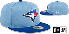 Blue Jays 2024-25 BATTING PRACTICE Fitted Hat by New Era - 2nd View