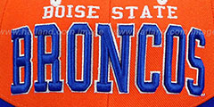 Boise State 2T SUPER-ARCH SNAPBACK Orange-Royal Hat by Zephyr - 2nd View