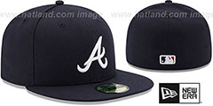 Braves AC-ONFIELD ROAD Hat by New Era - 2nd View