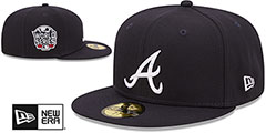 Braves 2021 WORLD SERIES SIDE-PATCH UP Fitted Hat by New Era - 2nd View