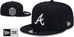 Braves 2021 WS SIDE-PATCH SNAPBACK Hat by New Era - 2nd View