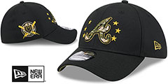 Braves 2024 ARMED FORCES STARS N STRIPES FLEX Hat by New Era - 2nd View