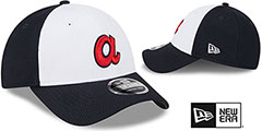 Braves 2024 BATTING PRACTICE 940 STRETCH-SNAP Hat by New Era - 2nd View