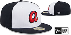 Braves 2024 BATTING PRACTICE Fitted Hat by New Era - 2nd View