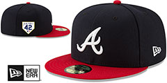 Braves 2024 JACKIE ROBINSON HOME Hat by New Era - 2nd View