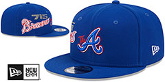 Braves ALTERNATE CITY CONNECT SNAPBACK Hat by New Era - 2nd View