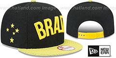 Brazil BOLDLY SNAPBACK Hat by New Era - 2nd View