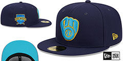 Brewers 2023 FATHERS DAY Fitted Hat by New Era - 2nd View